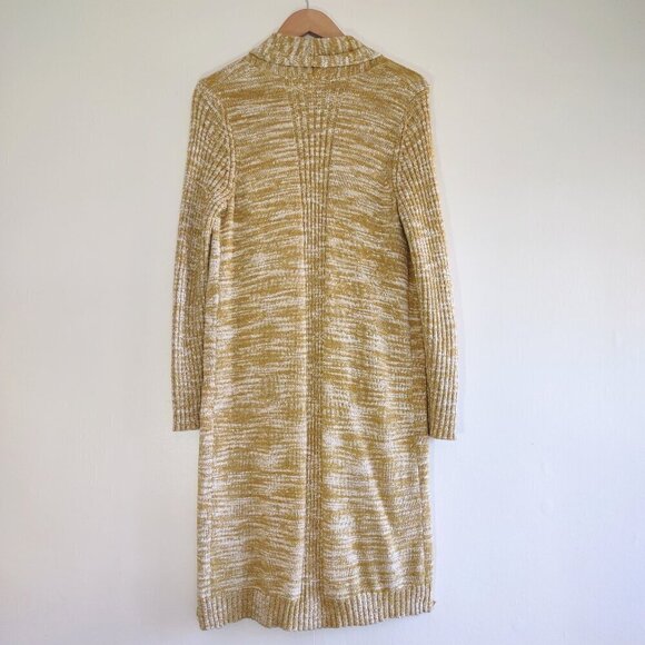 Anthropologie Abigail Boho Long Cardigan Patch Pockets Cabincore Praire Small - Picture 6 of 11